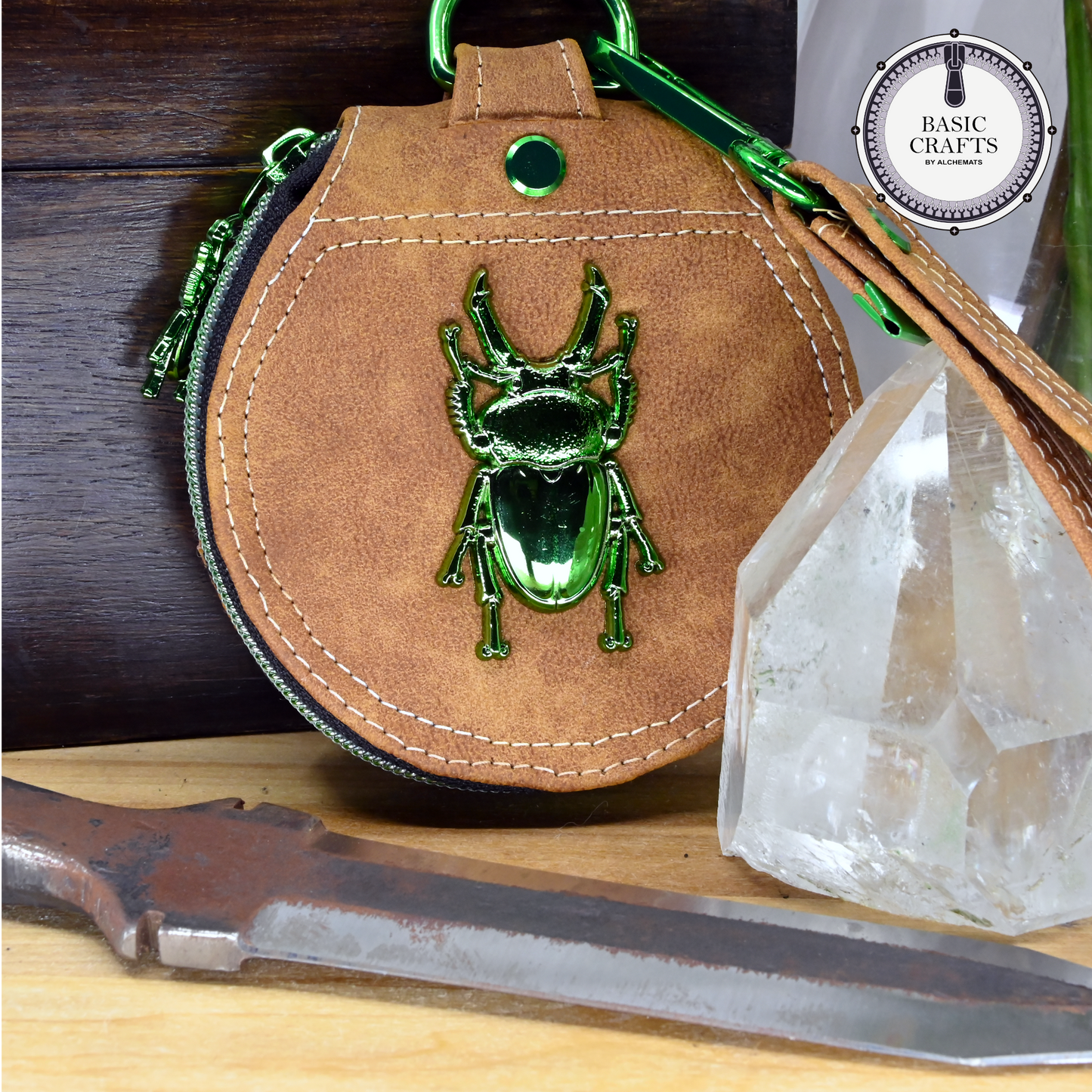 Magnetic Snap || Stag Beetle - Custom Bag Magnet