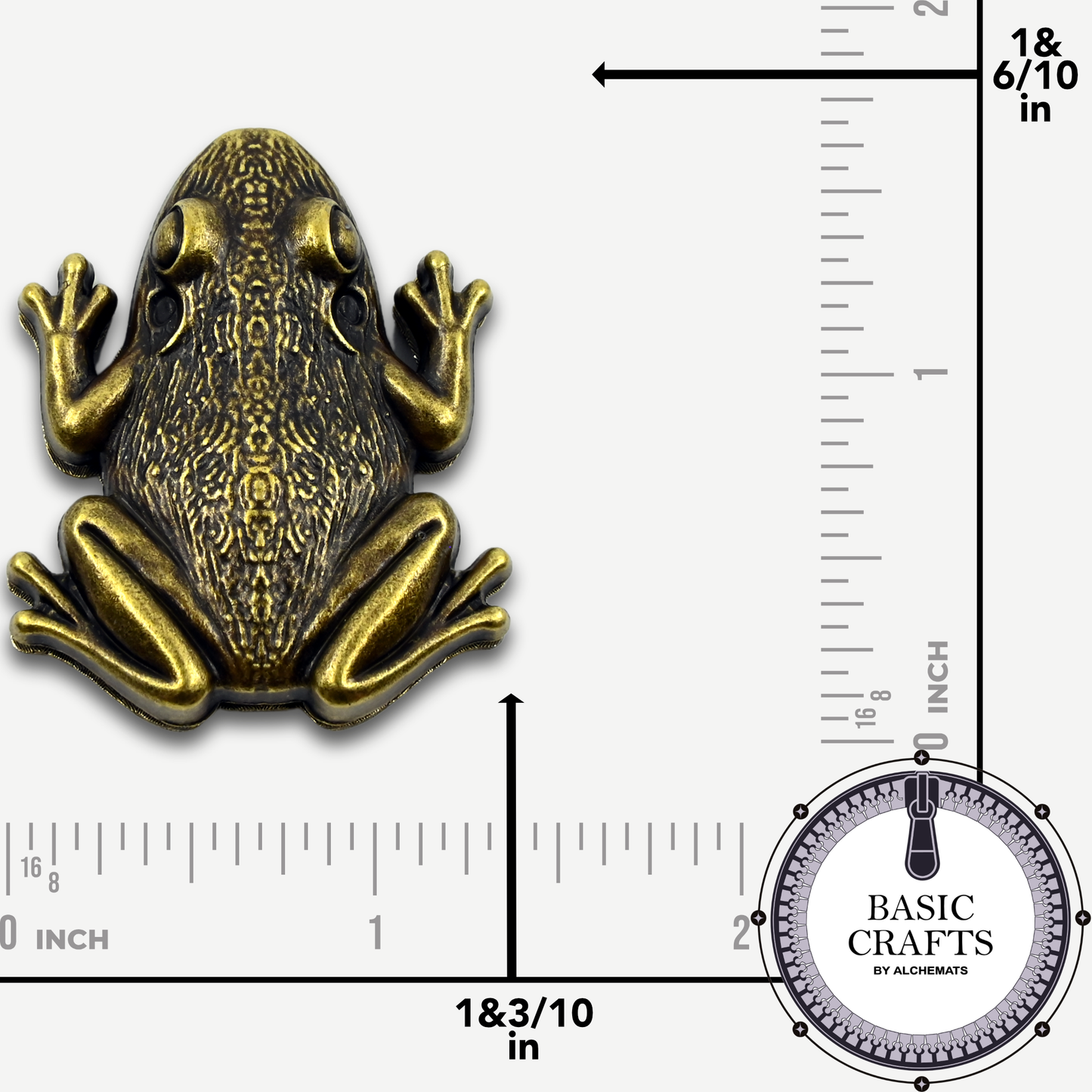 Magnetic Snap || Frog - Custom Bag Magnet