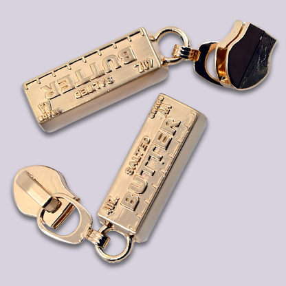 Zipper Pull || 3D Stick of Butter, #5 Custom Pull