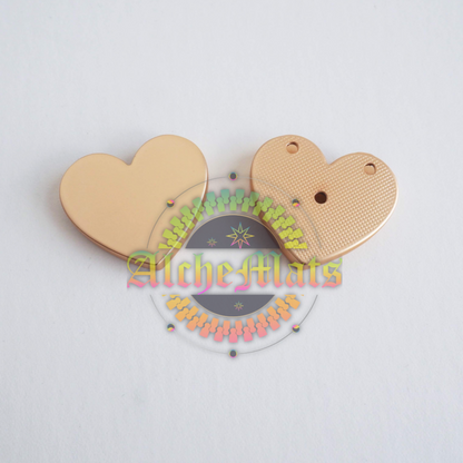 Strap End - Heart Strap - 1"