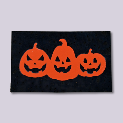 Sew-In Label || Jack-O-Lanterns, Spooky Season - Handmade Cork Maker Label