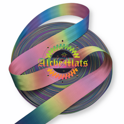 Webbing - Pastel Rainbow - 1" or 1.5"